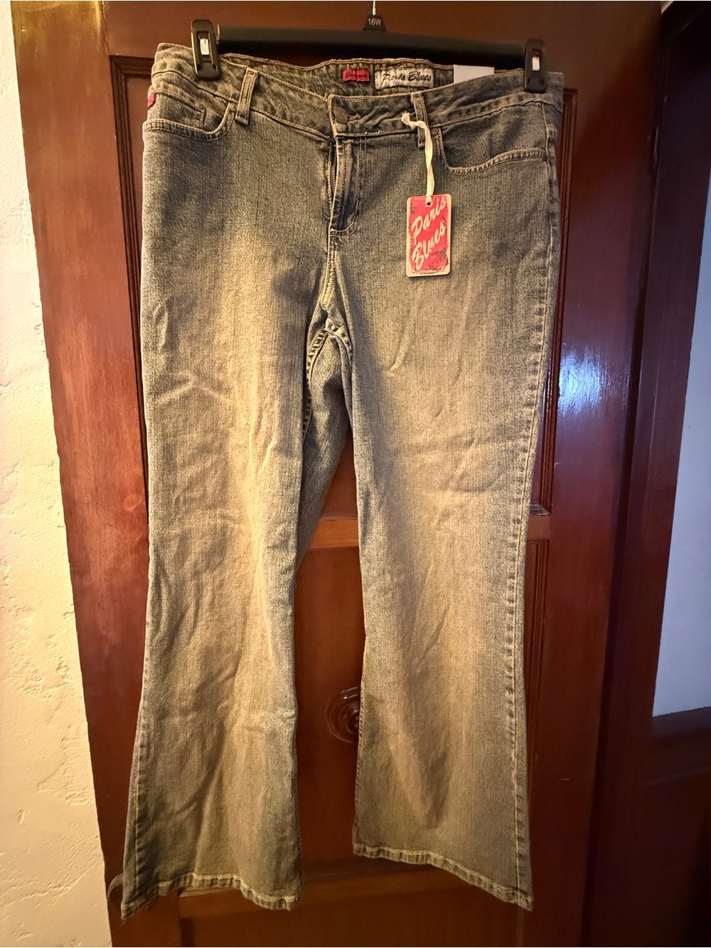 Vintage Torrid Paris Blues Women's Light Blue Flare Jeans SZ 16